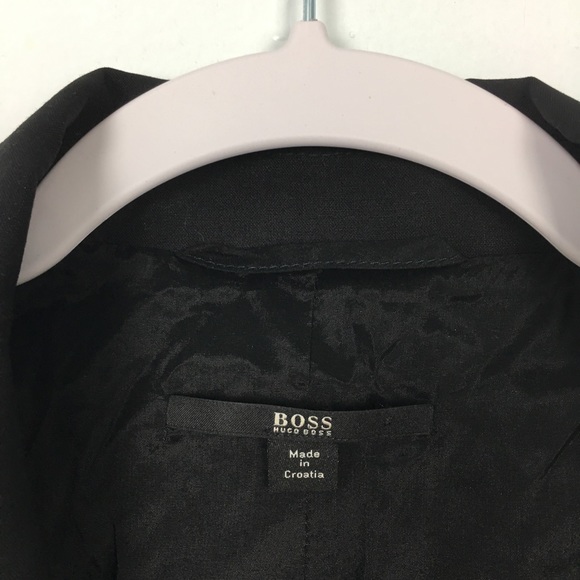 Hugo Boss Black Juicy 6 Stretch Wool Blazer - Picture 4 of 8